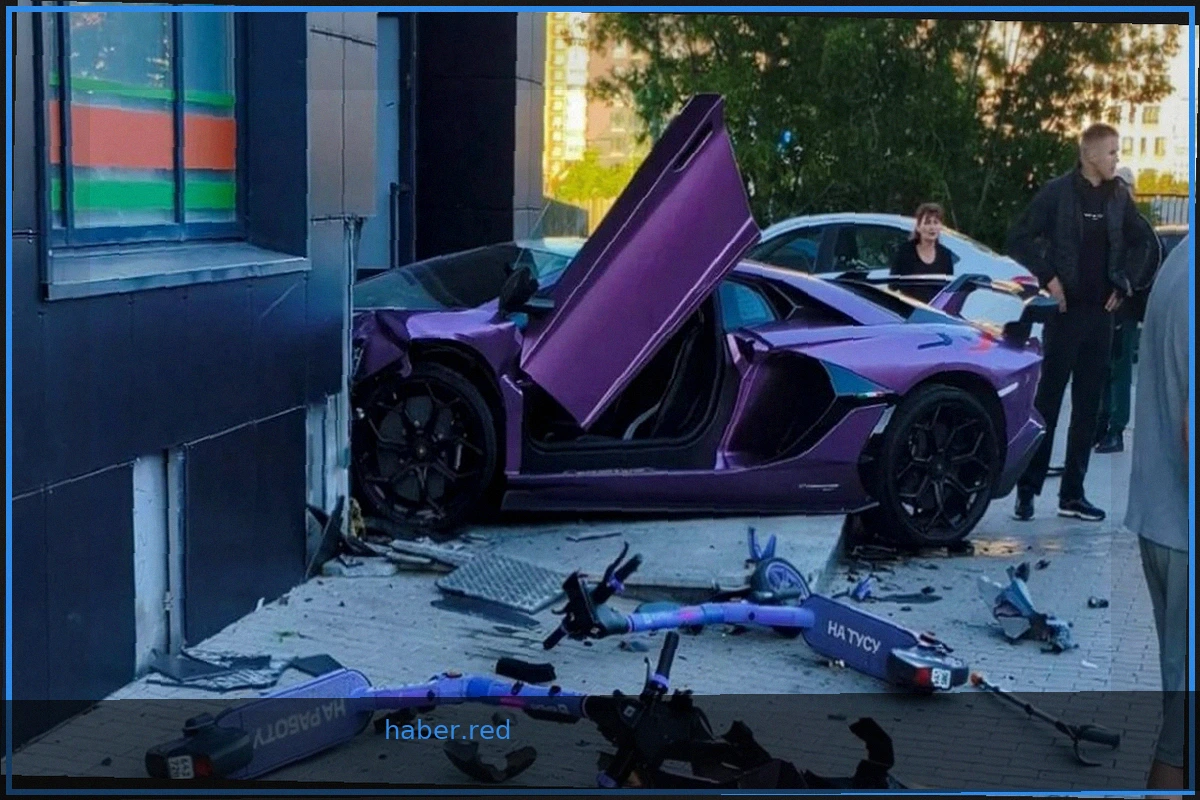 Photographer Reveals Details of Lamborghini Crash in Yekaterinburg